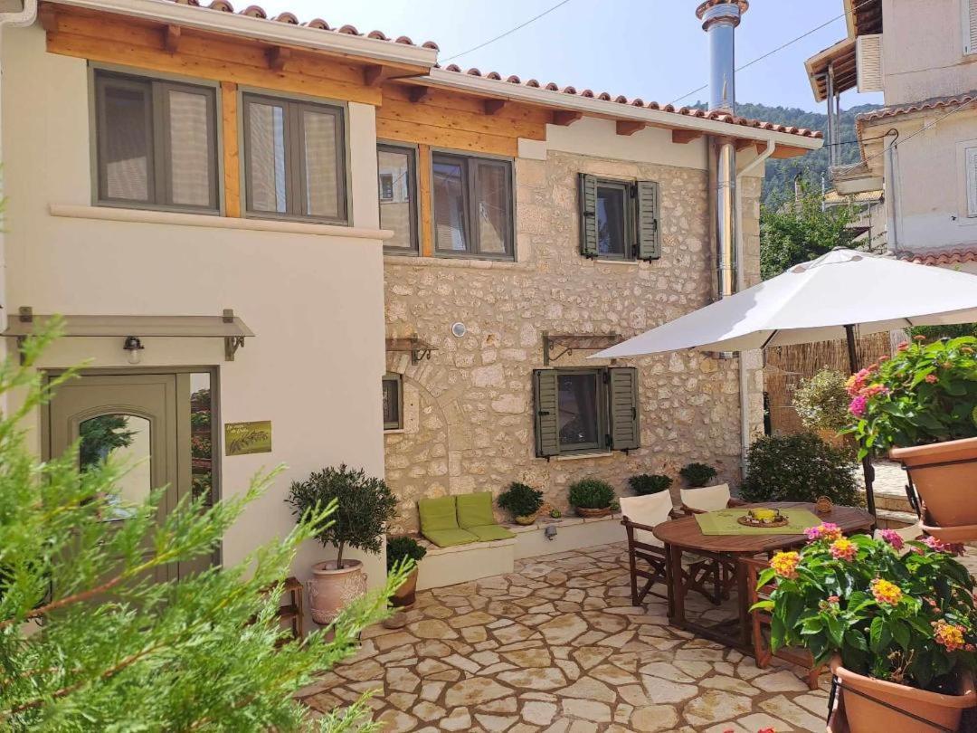Вилла La Casa Di Bella A Tradional Stone House With Barbecue Karia  Экстерьер фото