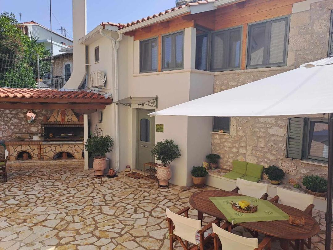 Вилла La Casa Di Bella A Tradional Stone House With Barbecue Karia  Экстерьер фото
